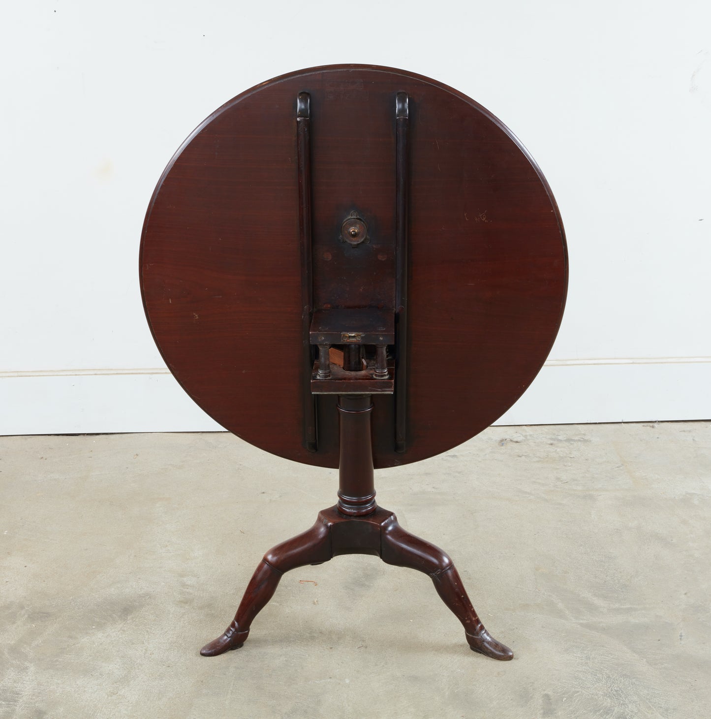 Fine Isle of Man Mahogany Tripod Table, circa 1770