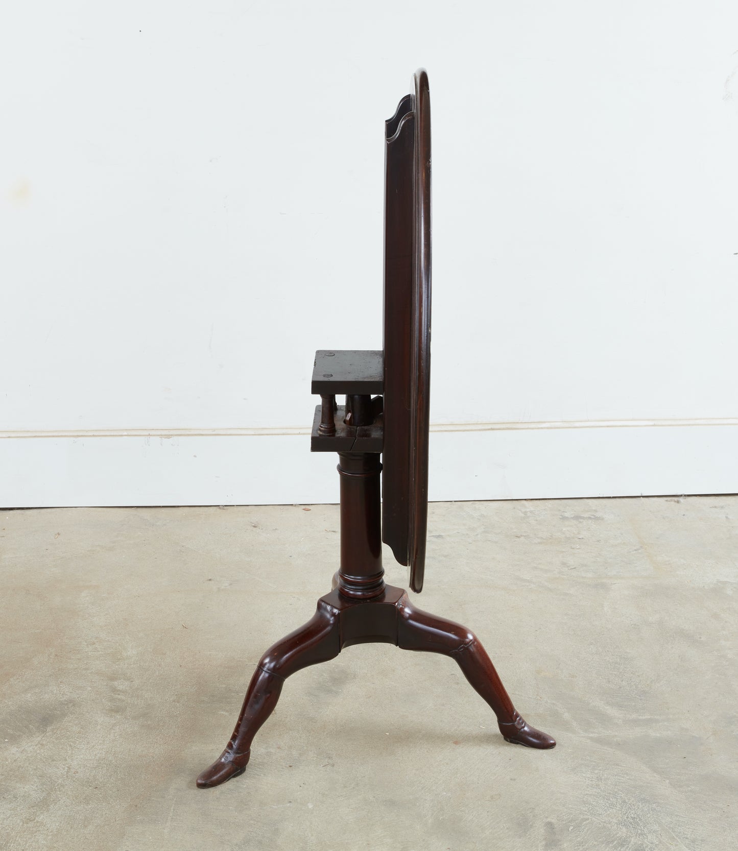 Fine Isle of Man Mahogany Tripod Table, circa 1770