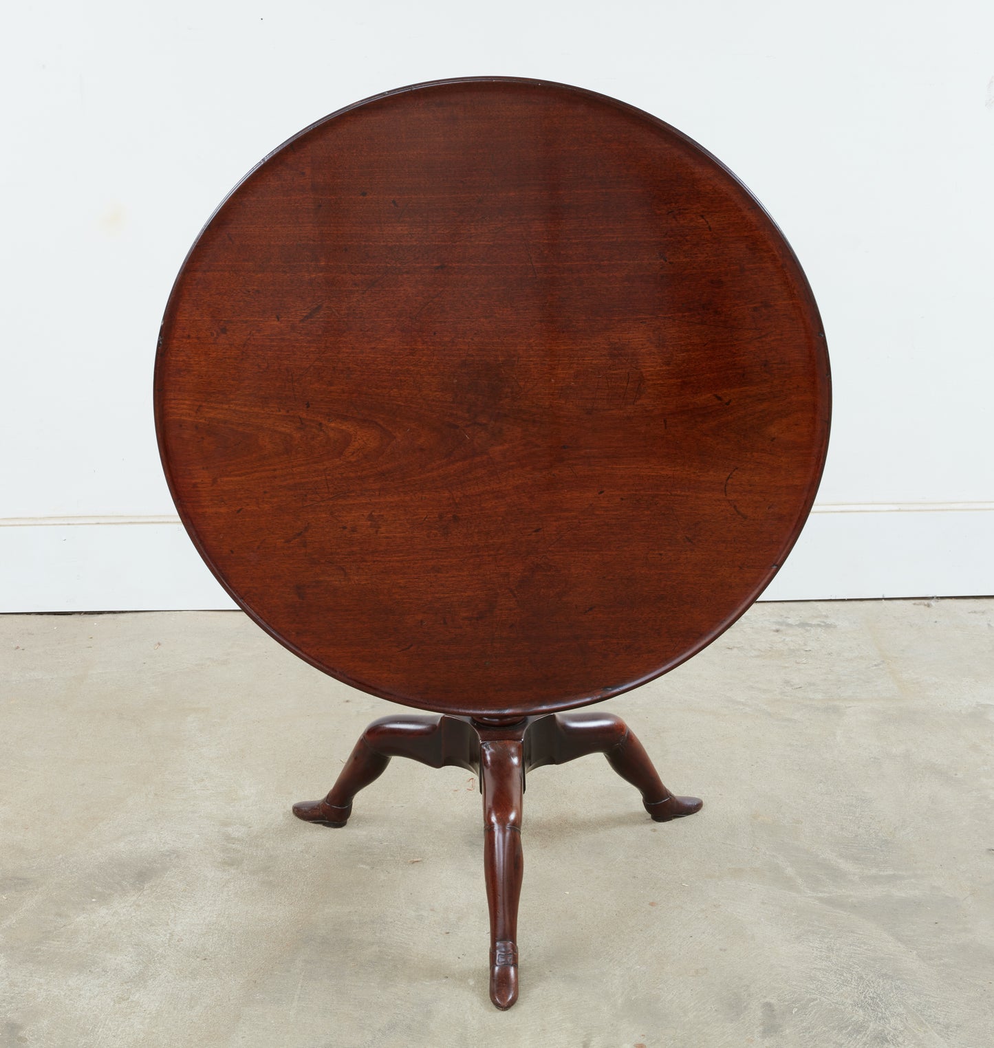 Fine Isle of Man Mahogany Tripod Table, circa 1770