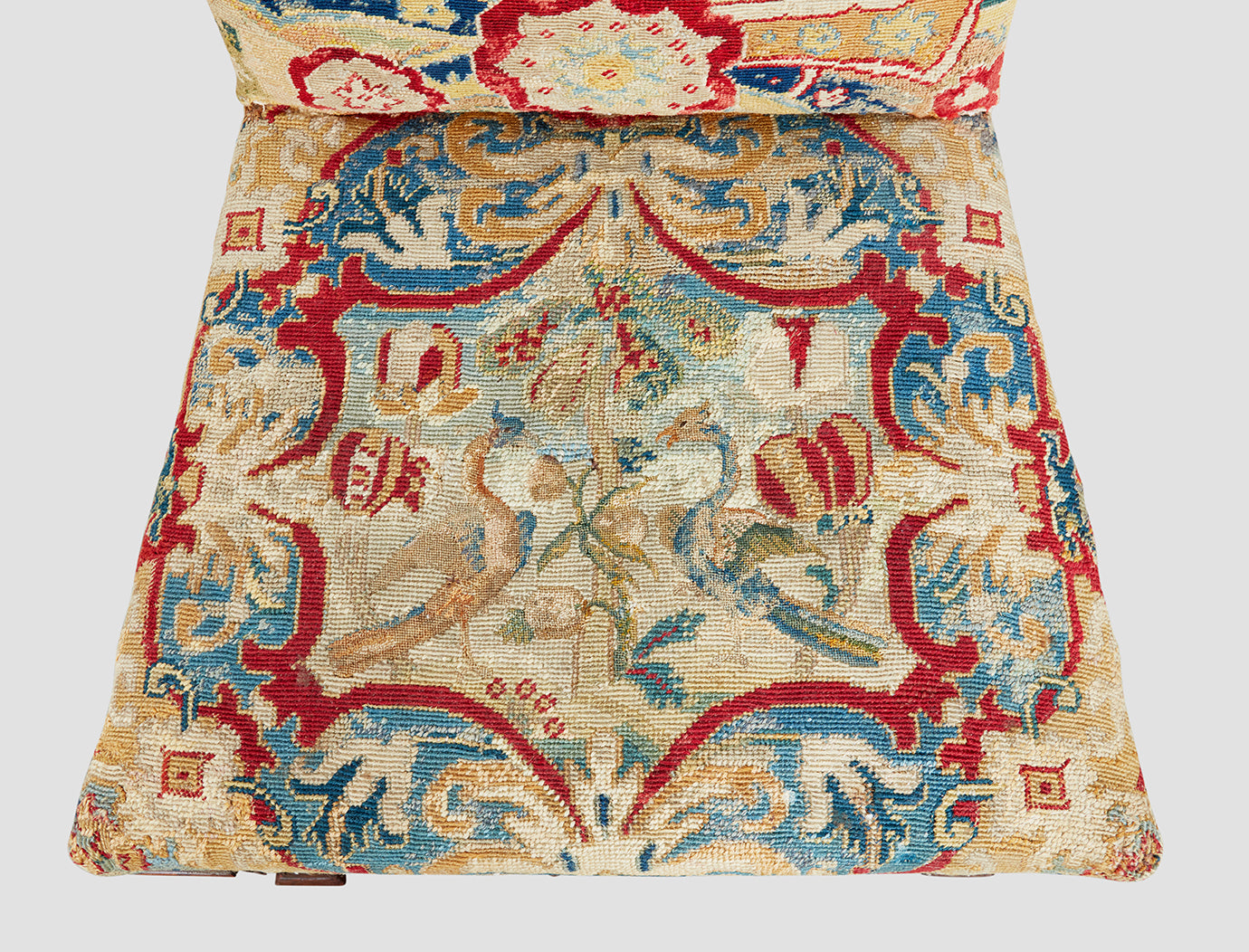 Set of Six Needlepoint Covered Side Chairs circa 1760