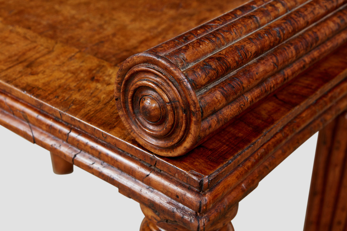 William IV Burr Oak Stool circa 1835