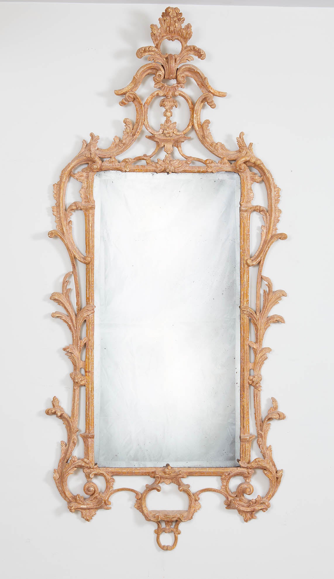 Tall Rococo Giltwood Pier Mirror