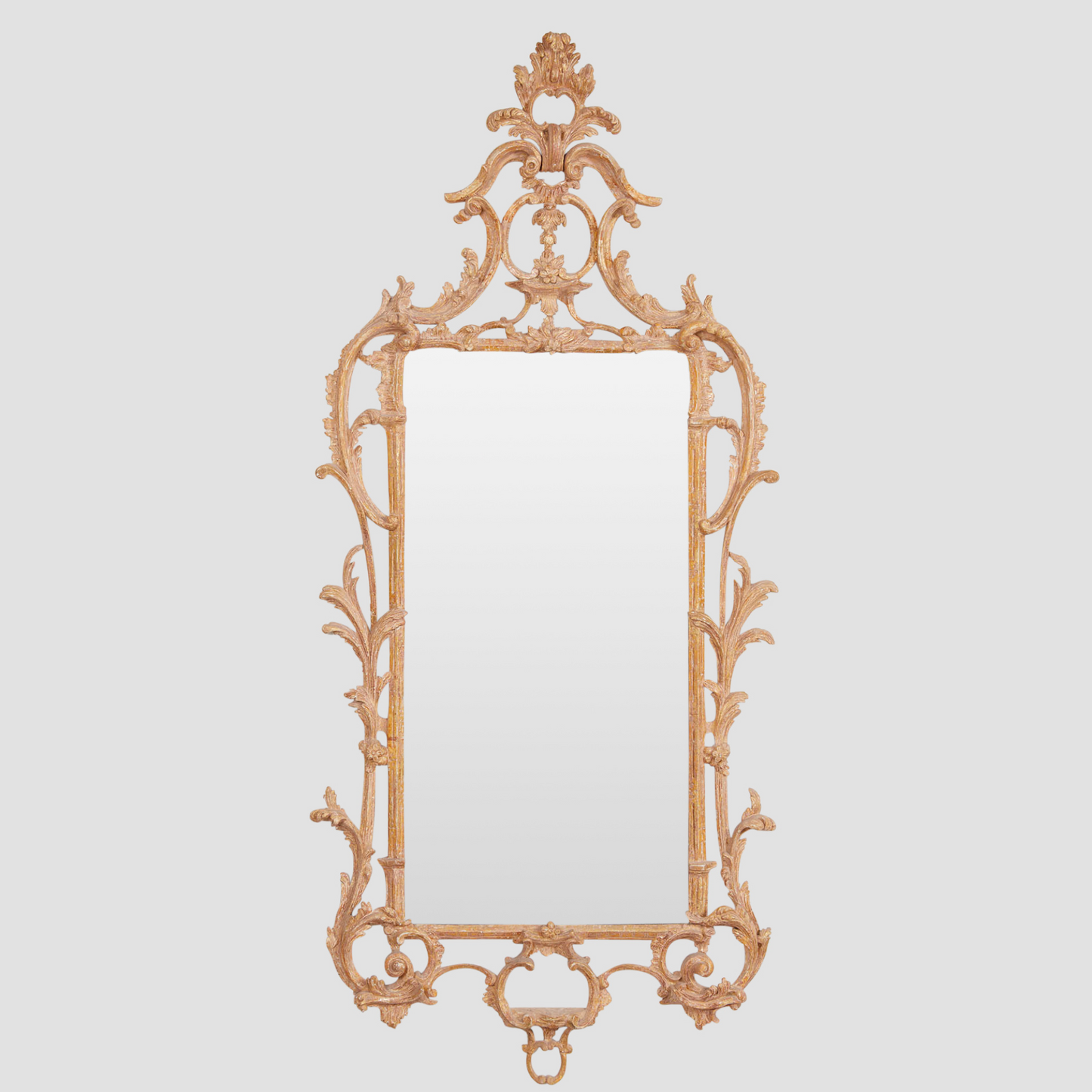 Tall Rococo Giltwood Pier Mirror