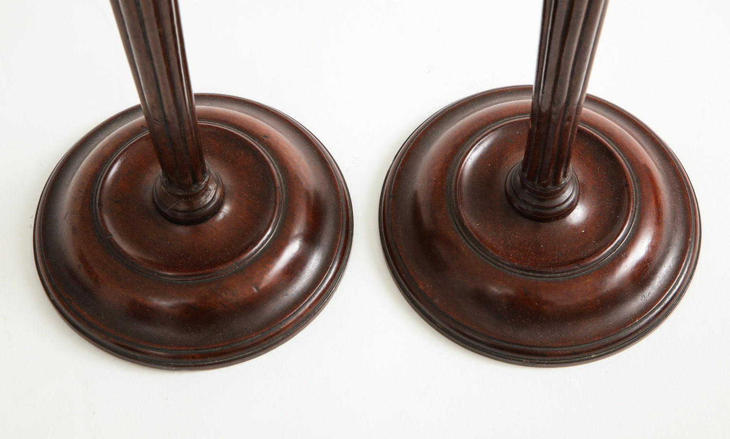 Pair-of-mahogany-and-brass-candlesticks-6