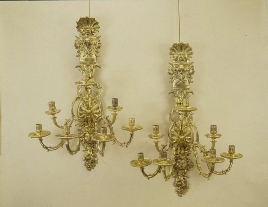 Seven-Arm-Regency-French-Ormolu-Sconce-19th-Century-(Pair)-1