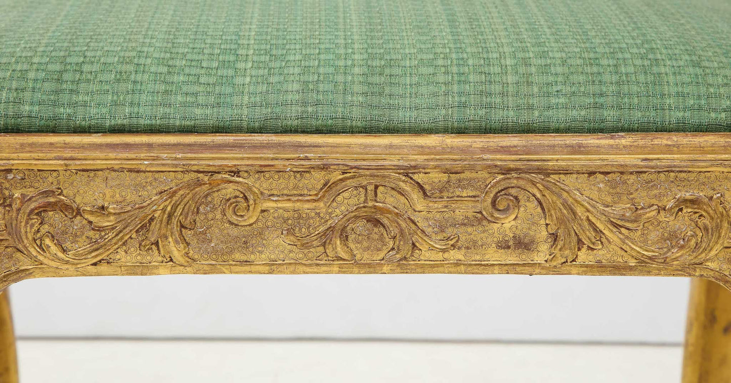 Carved-Gesso-Stool-with-Drop-In-Seat-(C-1740)-4