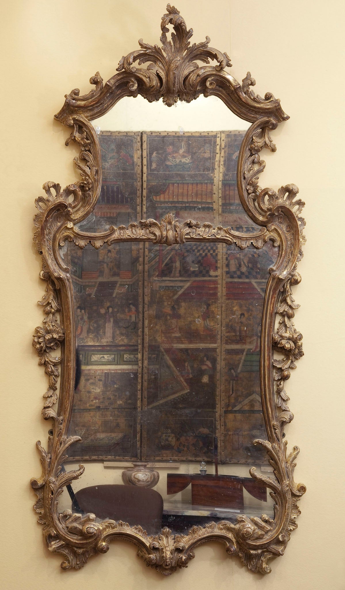 Rococo-Carved-Mirror-Restored-Edwards-&-Roberts