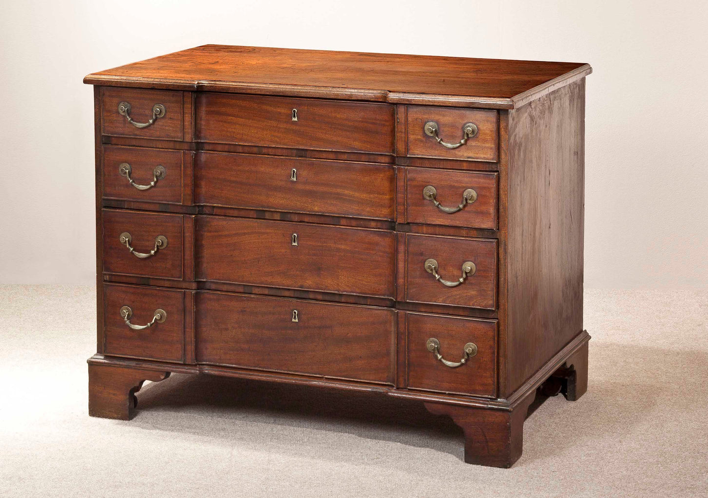 Block-front-chest-of-drawers-with-writing-slides-1