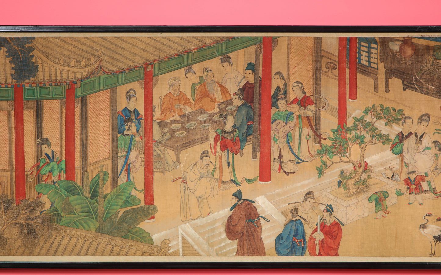 Chinese Court Painting on Silk