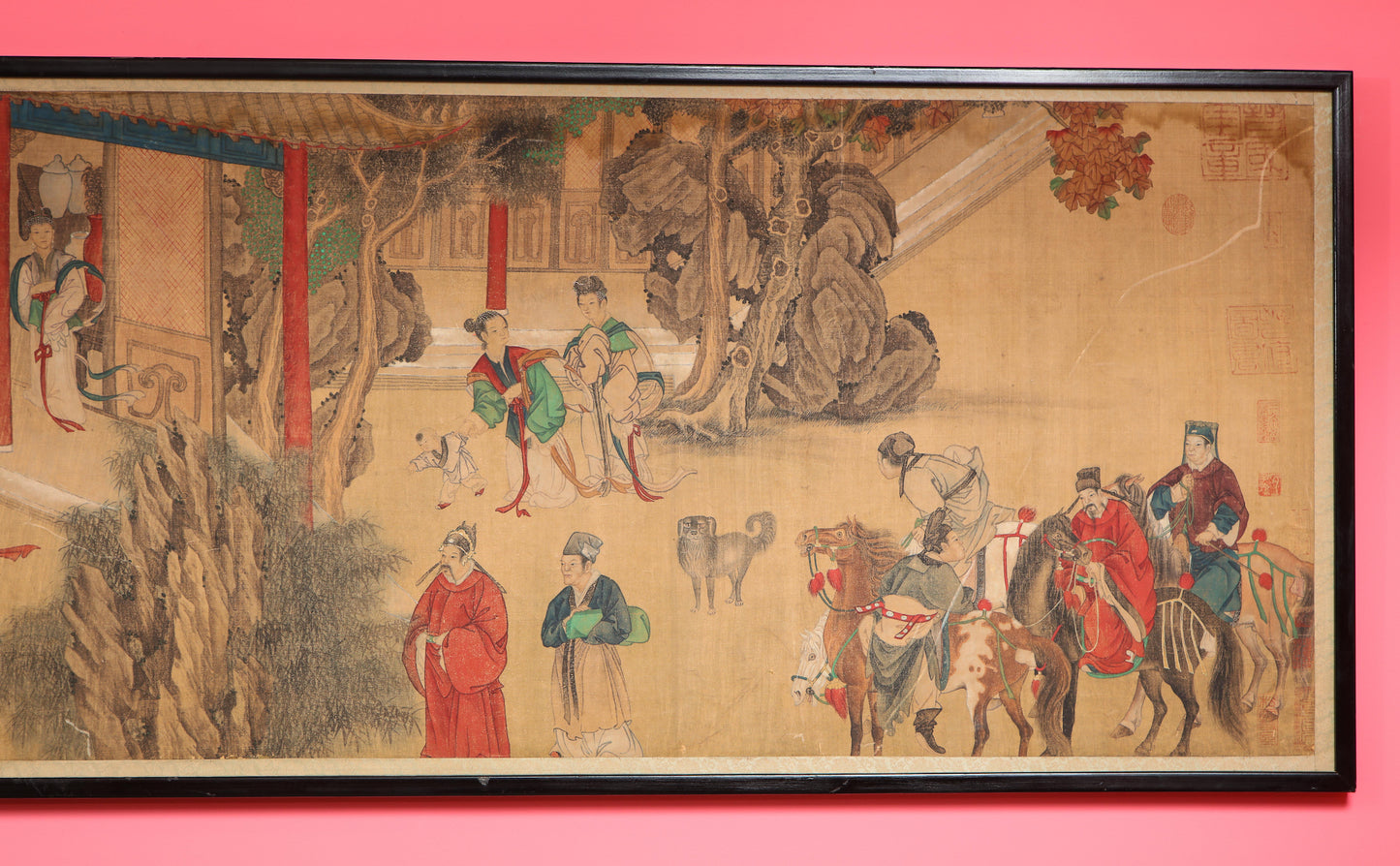 Chinese Court Painting on Silk