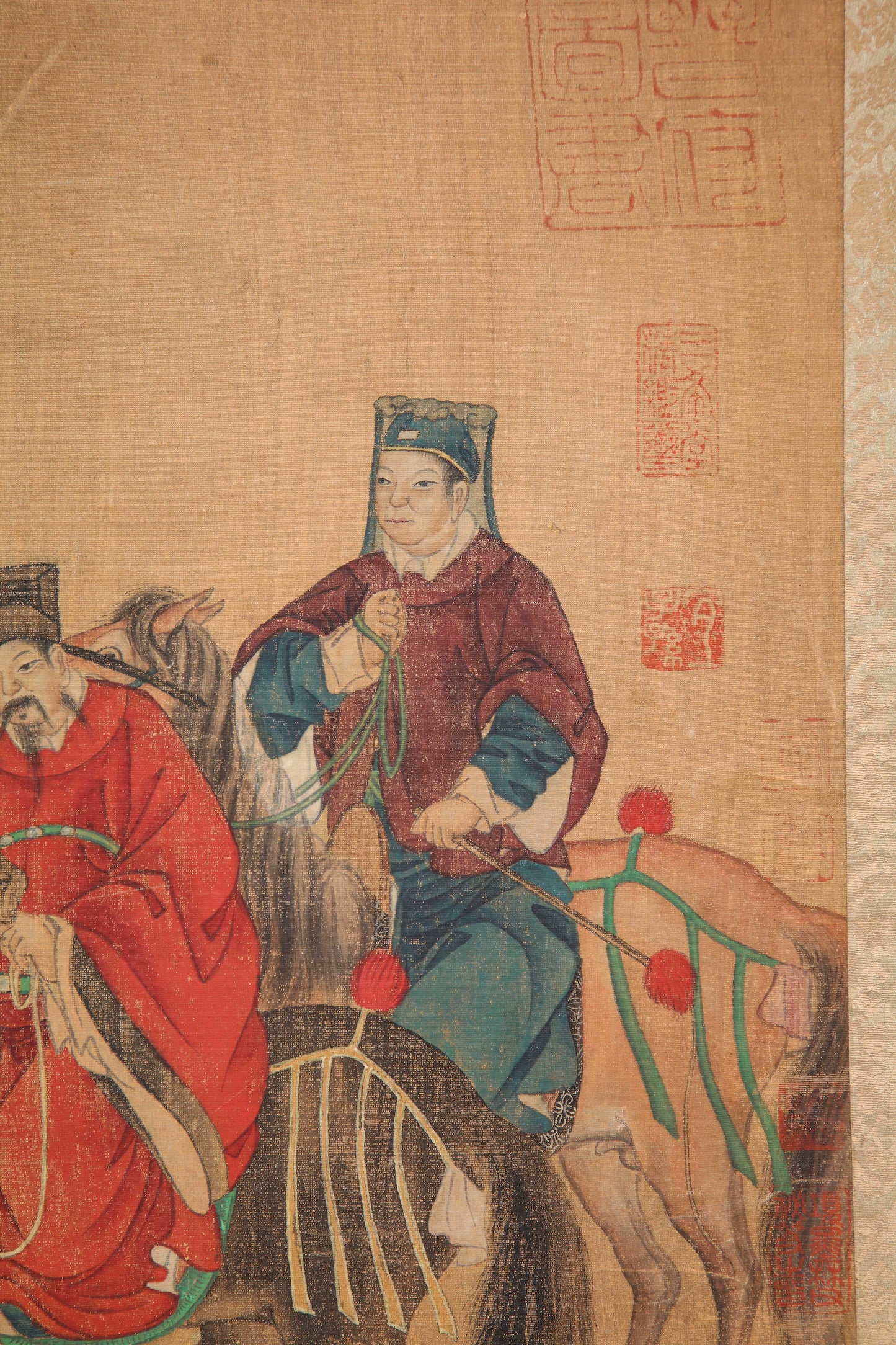 Chinese Court Painting on Silk