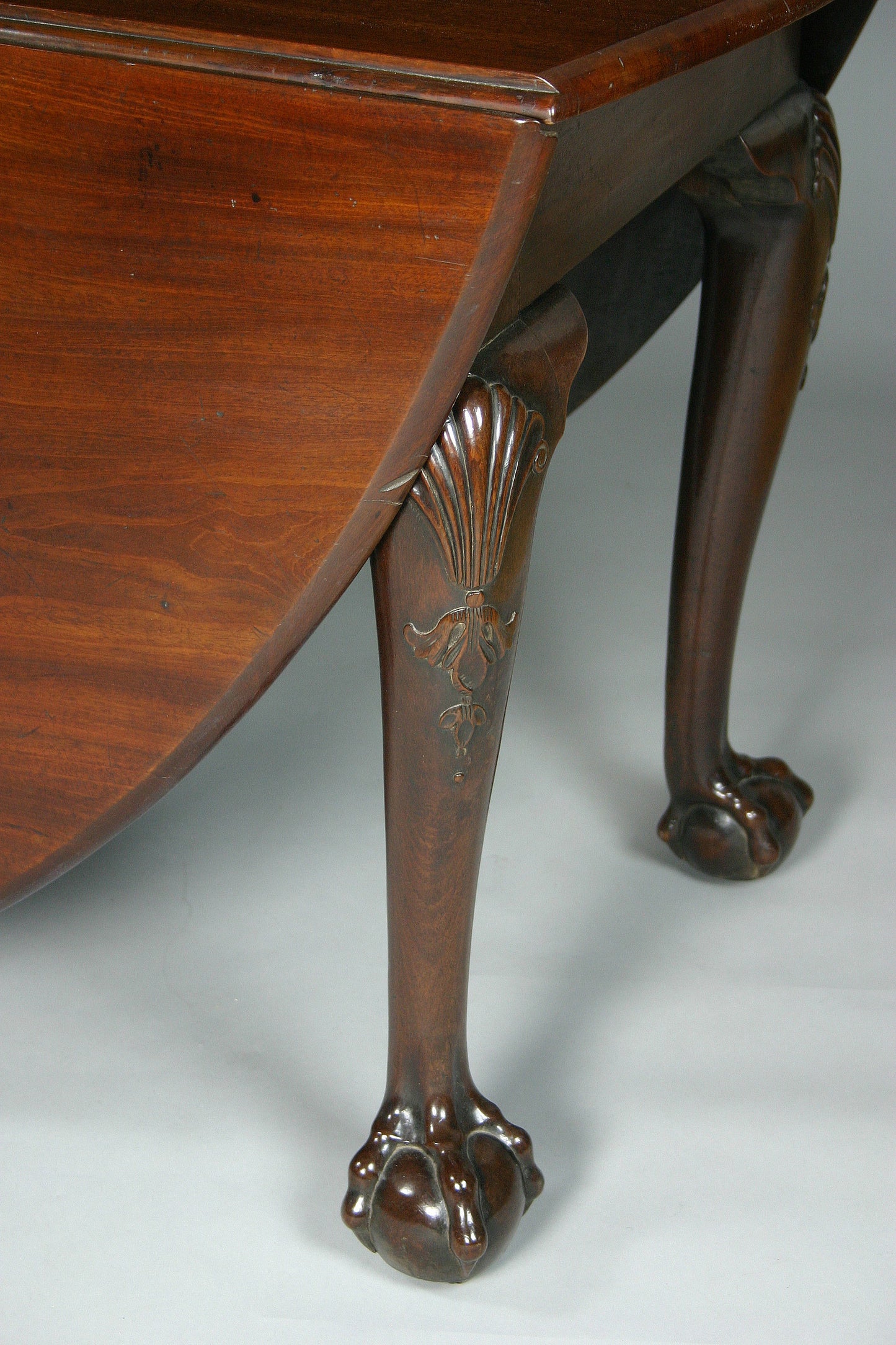 Drop Leaf Mahogany Dining Table Circa 1750
