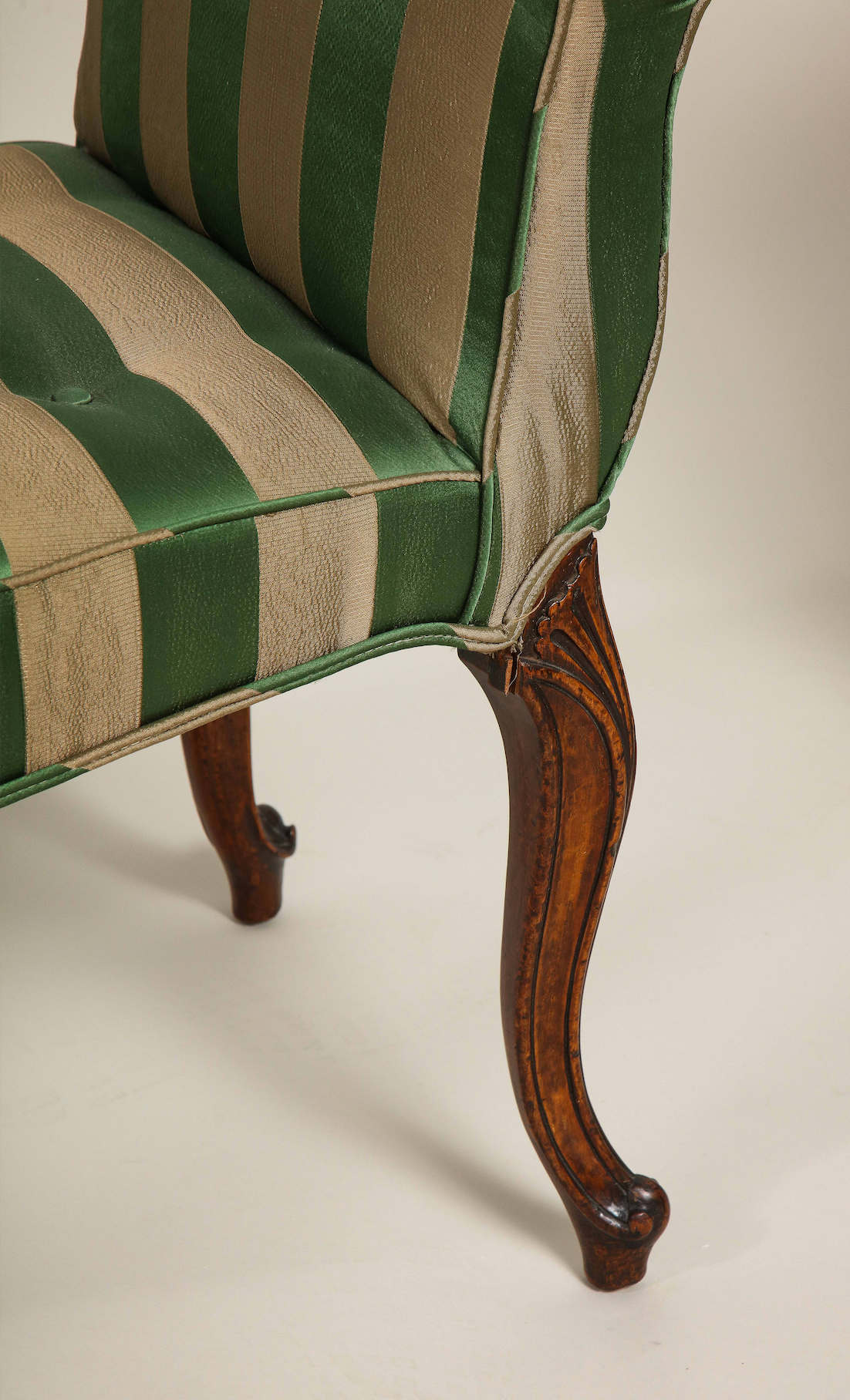Pair of George III Mahogany Window Benches
