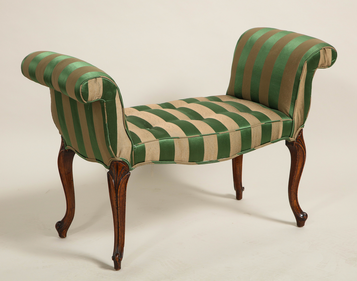 Pair of George III Mahogany Window Benches