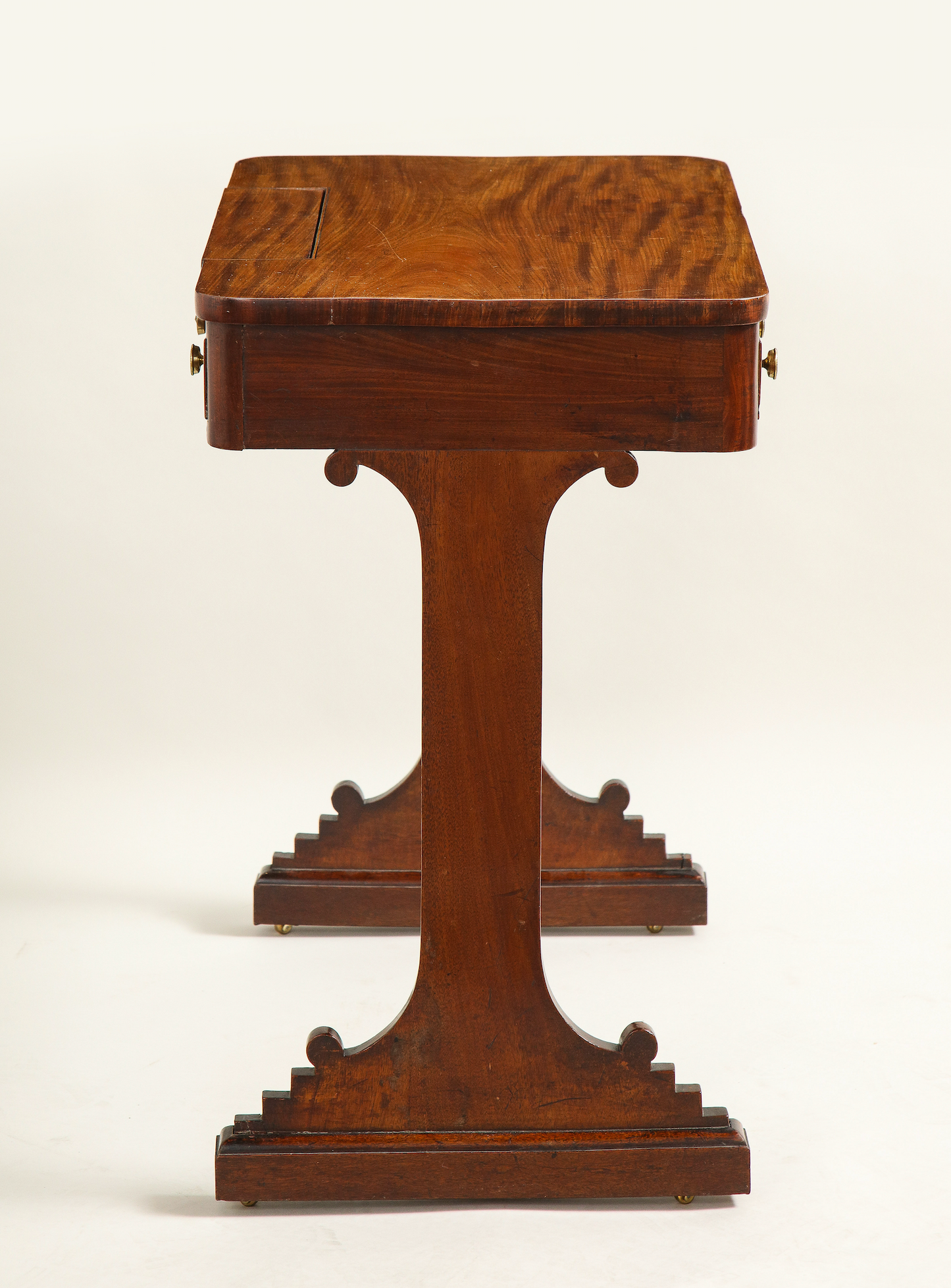 Two Drawer Mahogany Writing Table