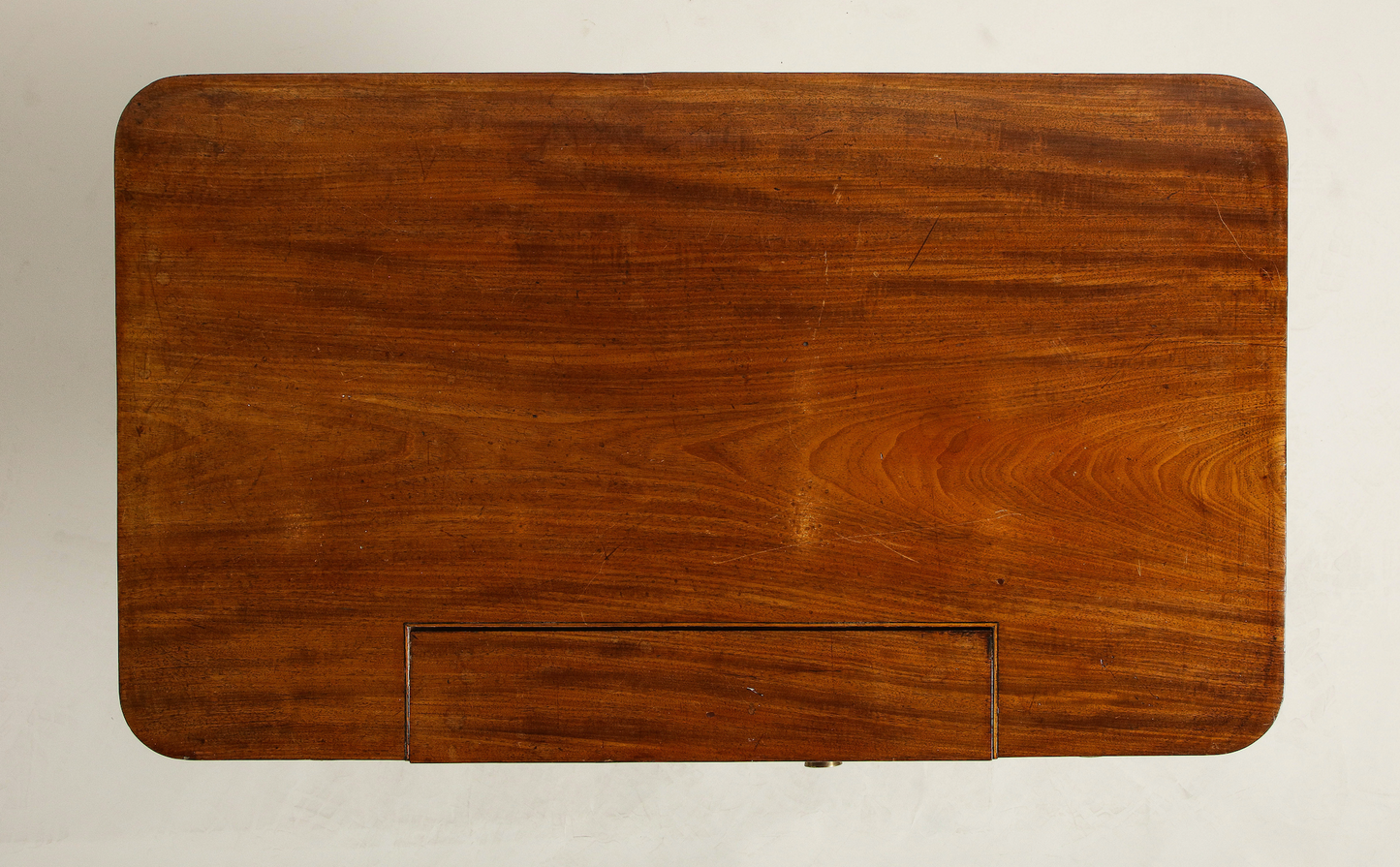 Two Drawer Mahogany Writing Table