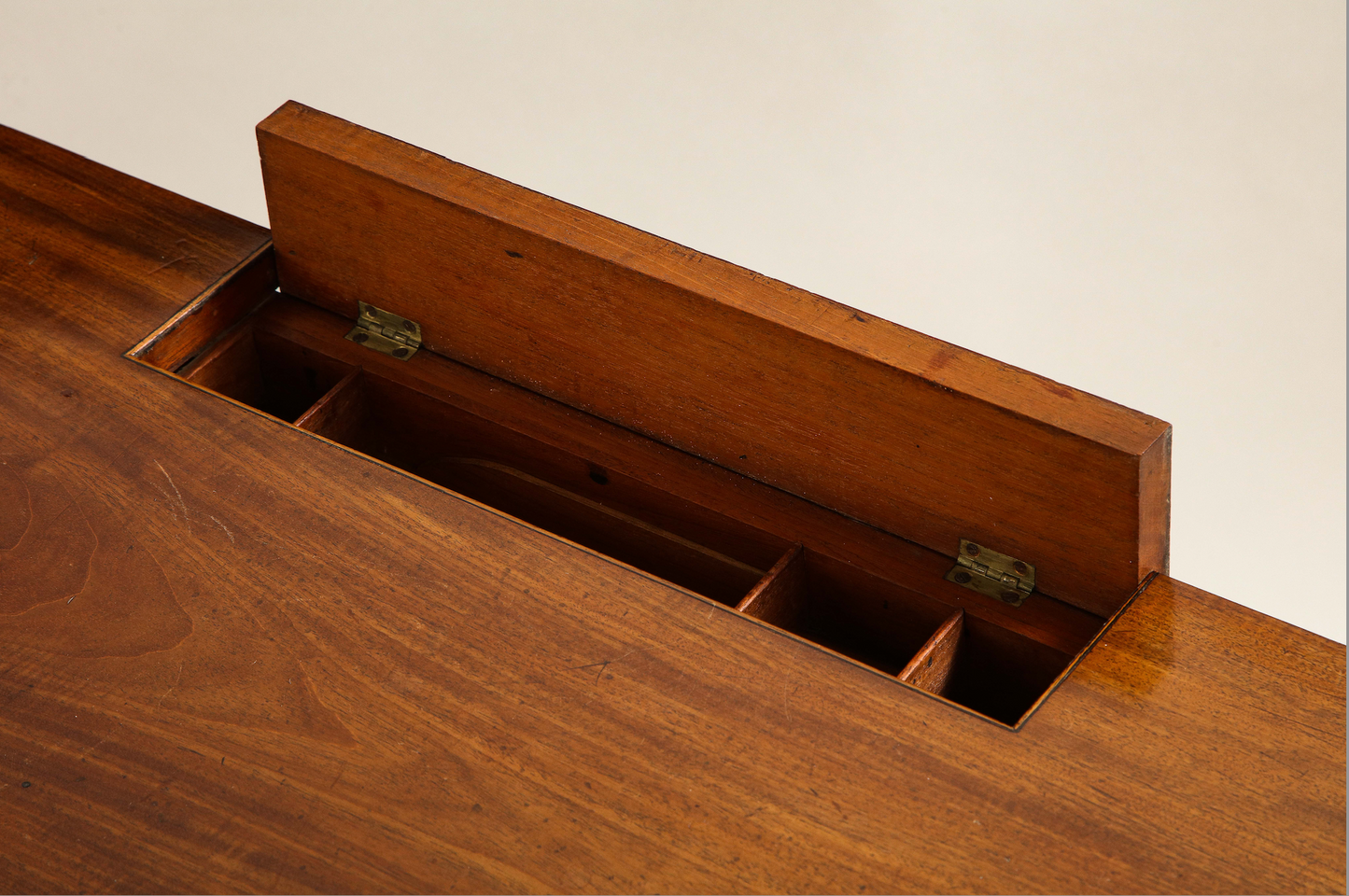 Two Drawer Mahogany Writing Table