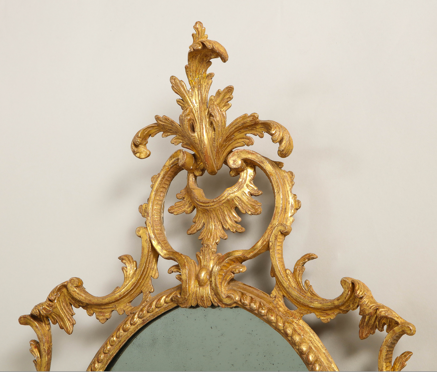 Pair of Carved Rococo Mirrors
