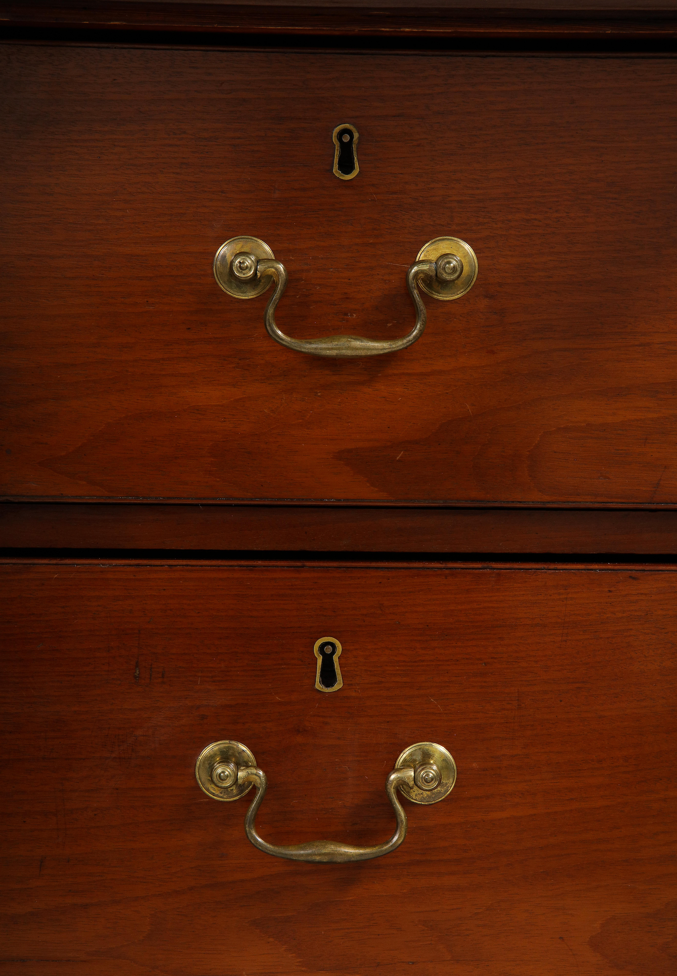 Mahogany Breakfront Bookcase Circa 1755