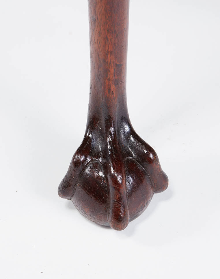 Irish mahogany tray top occasional table circa. 1760