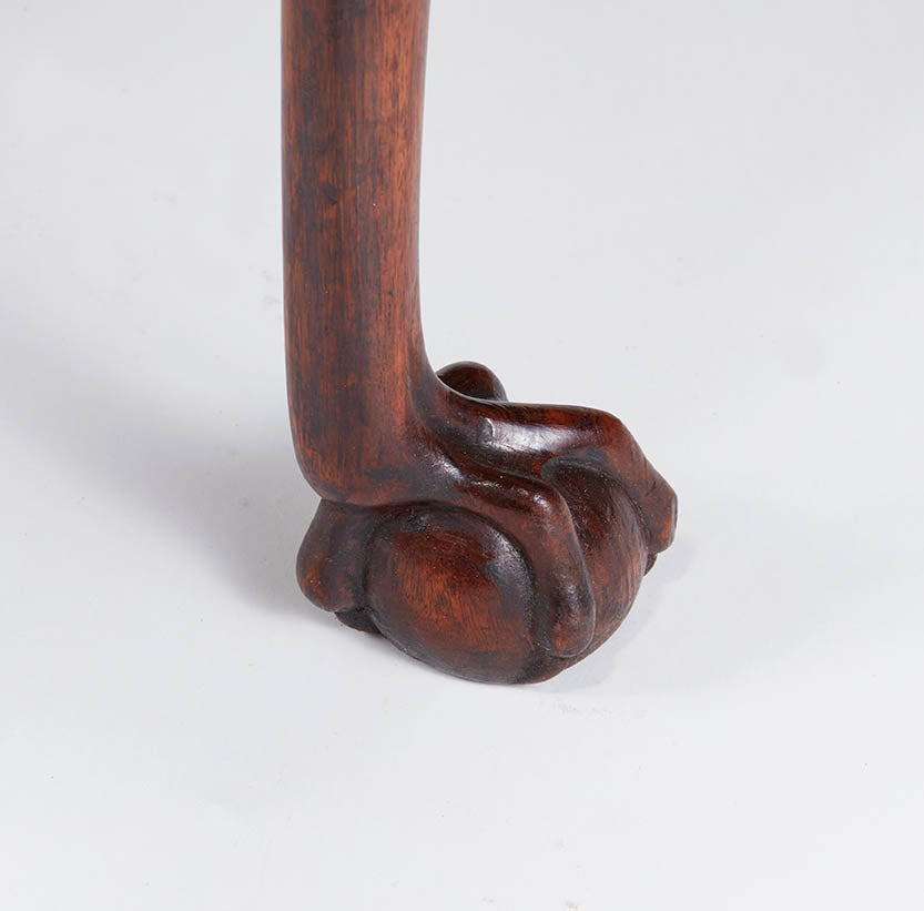 Irish mahogany tray top occasional table circa. 1760