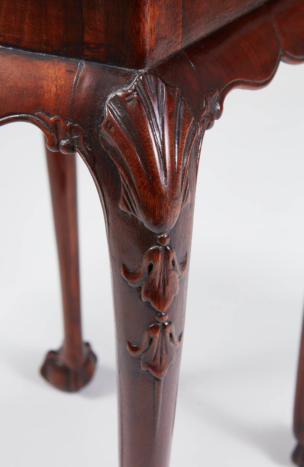 Irish mahogany tray top occasional table circa. 1760
