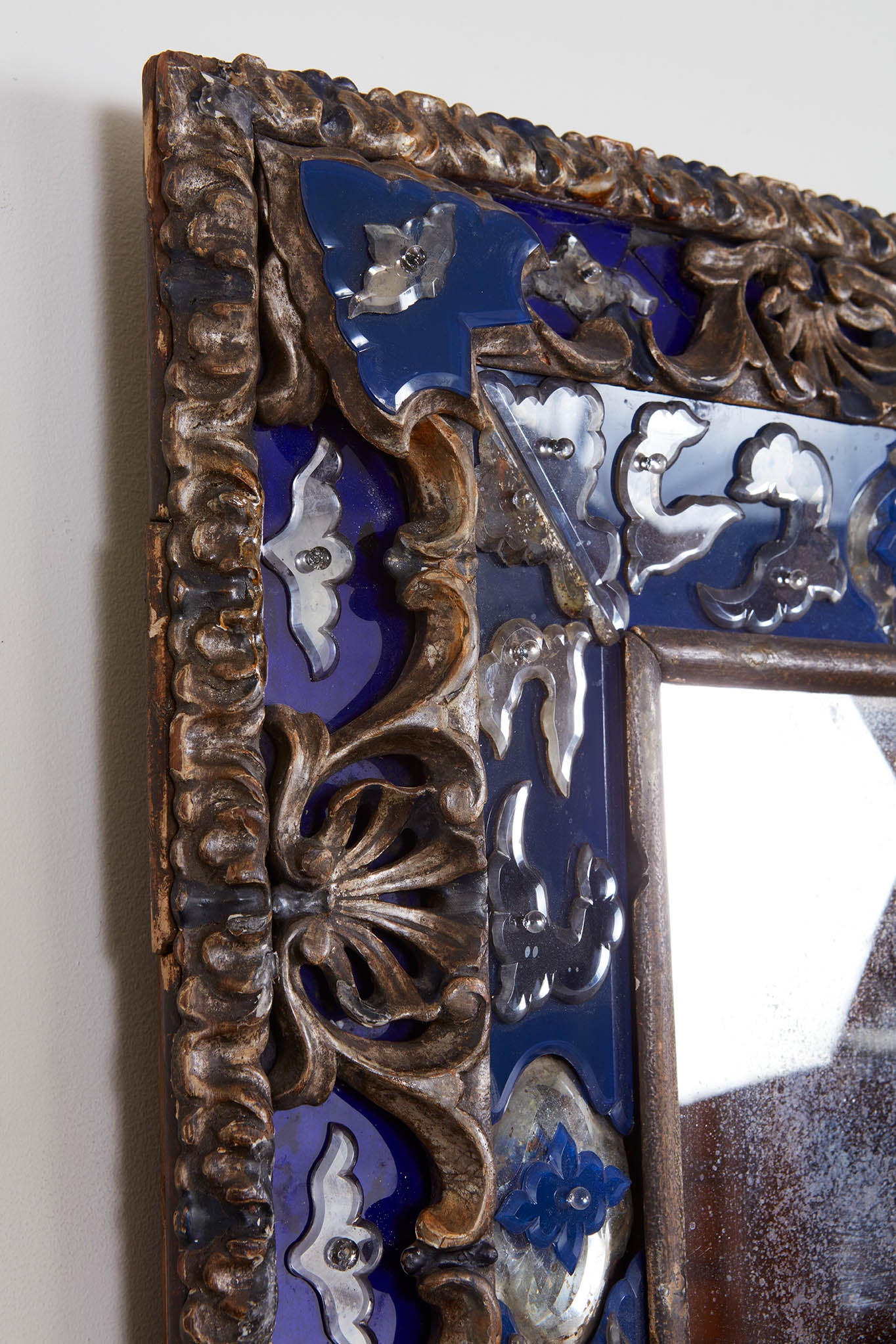 Venetian Border Glass Mirror c. 1760