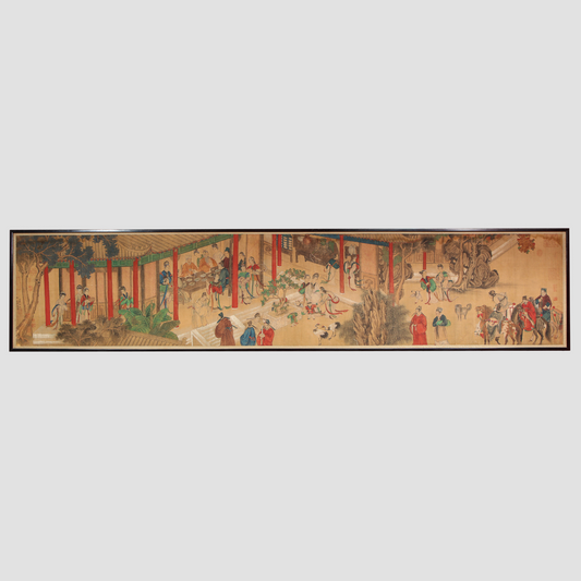 Chinese Court Painting on Silk
