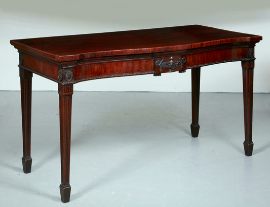 Mahogany Serpentine Front Serving Table circa 1770