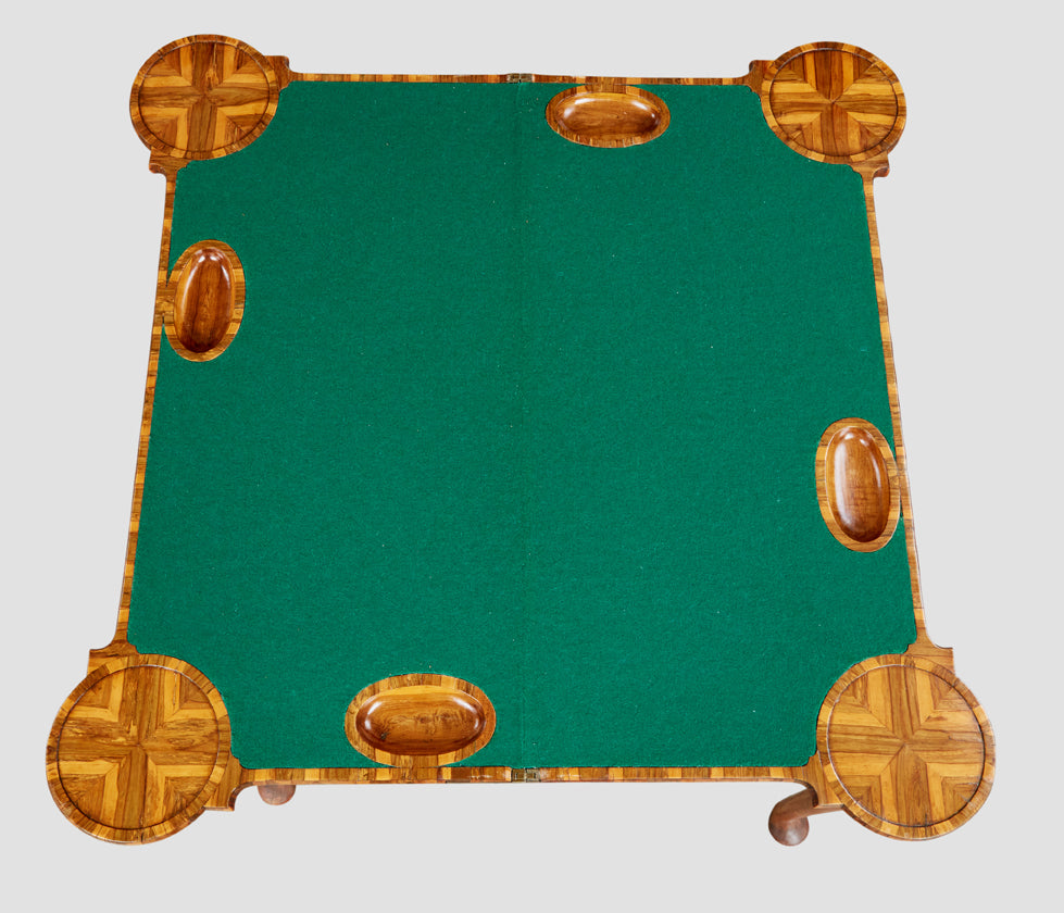 Cocus Wood Games Table, circa 1730