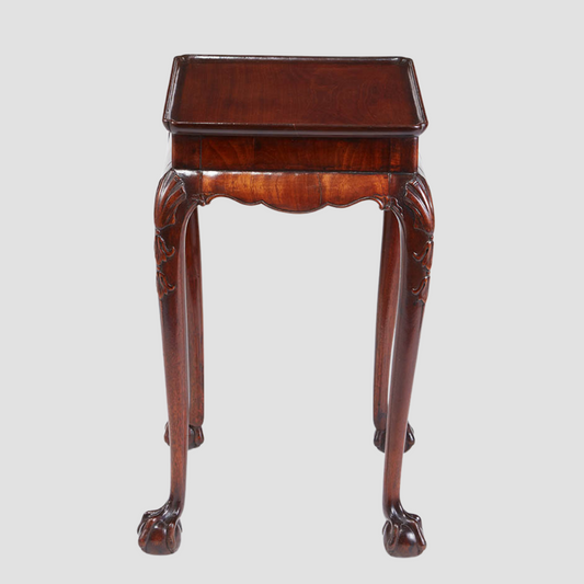 Irish mahogany tray top occasional table circa. 1760