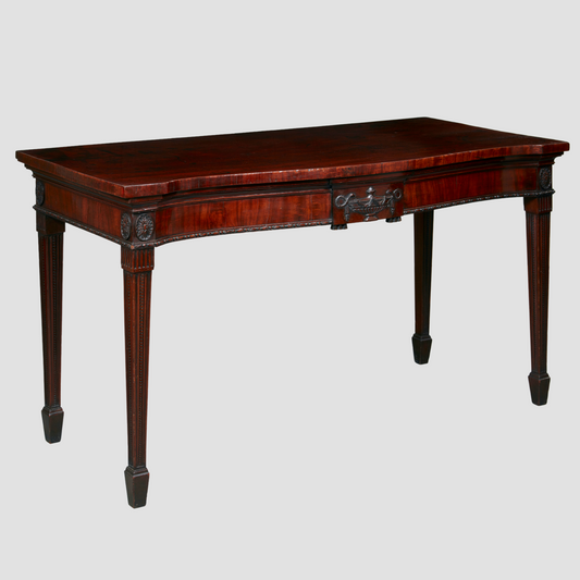 Mahogany Serpentine Front Serving Table circa 1770