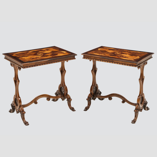 Pair of Victorian Occasional Tables