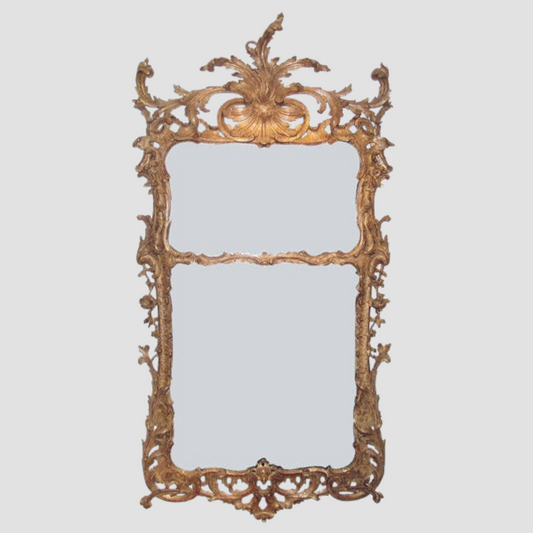 Rococo Pier Mirror Two Plate