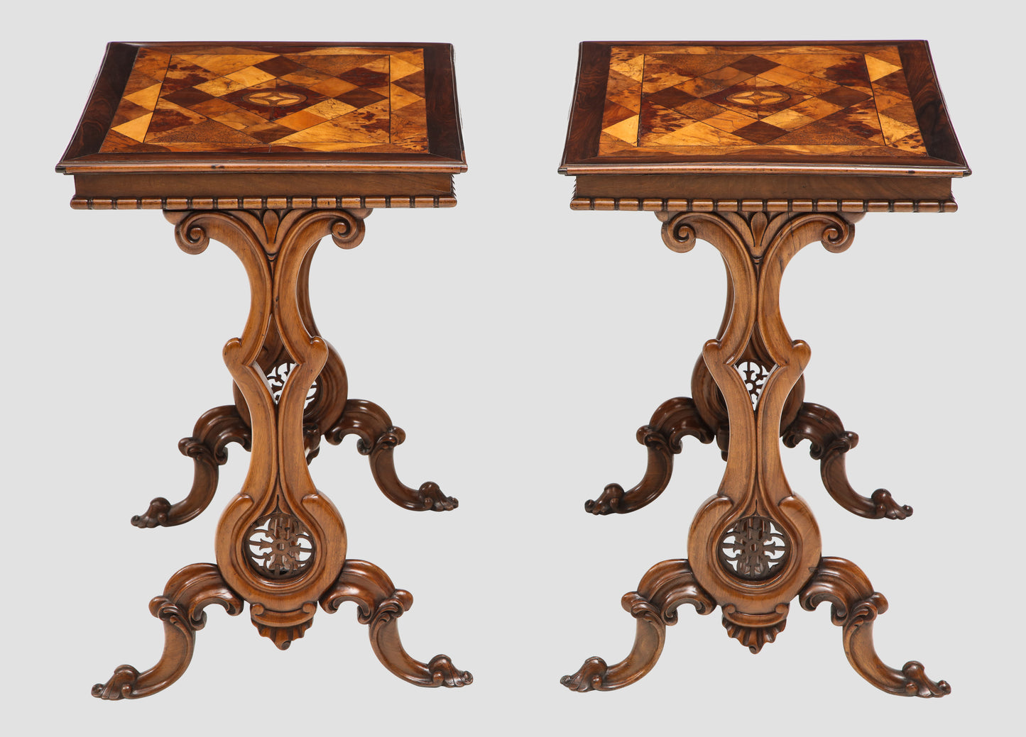 Pair of Victorian Occasional Tables