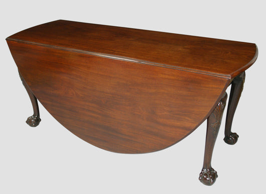 Drop Leaf Mahogany Dining Table Circa 1750