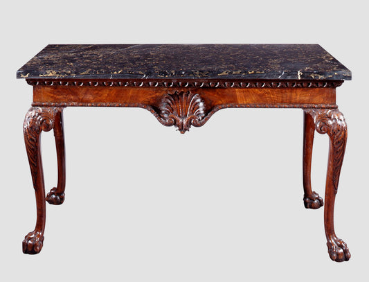 George II Walnut Console Table