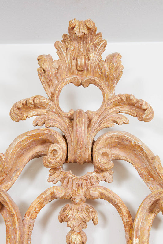 Tall Rococo Giltwood Pier Mirror