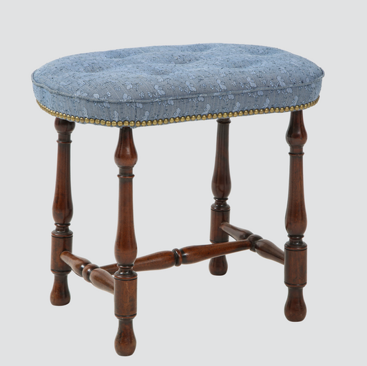 Turned Walnut Stool