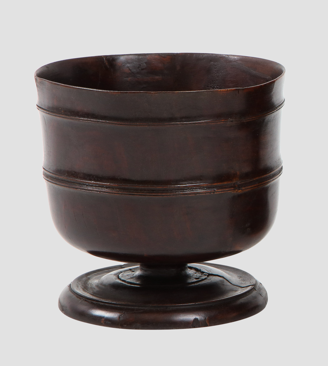 Lignum Vitae Wassail Bowl