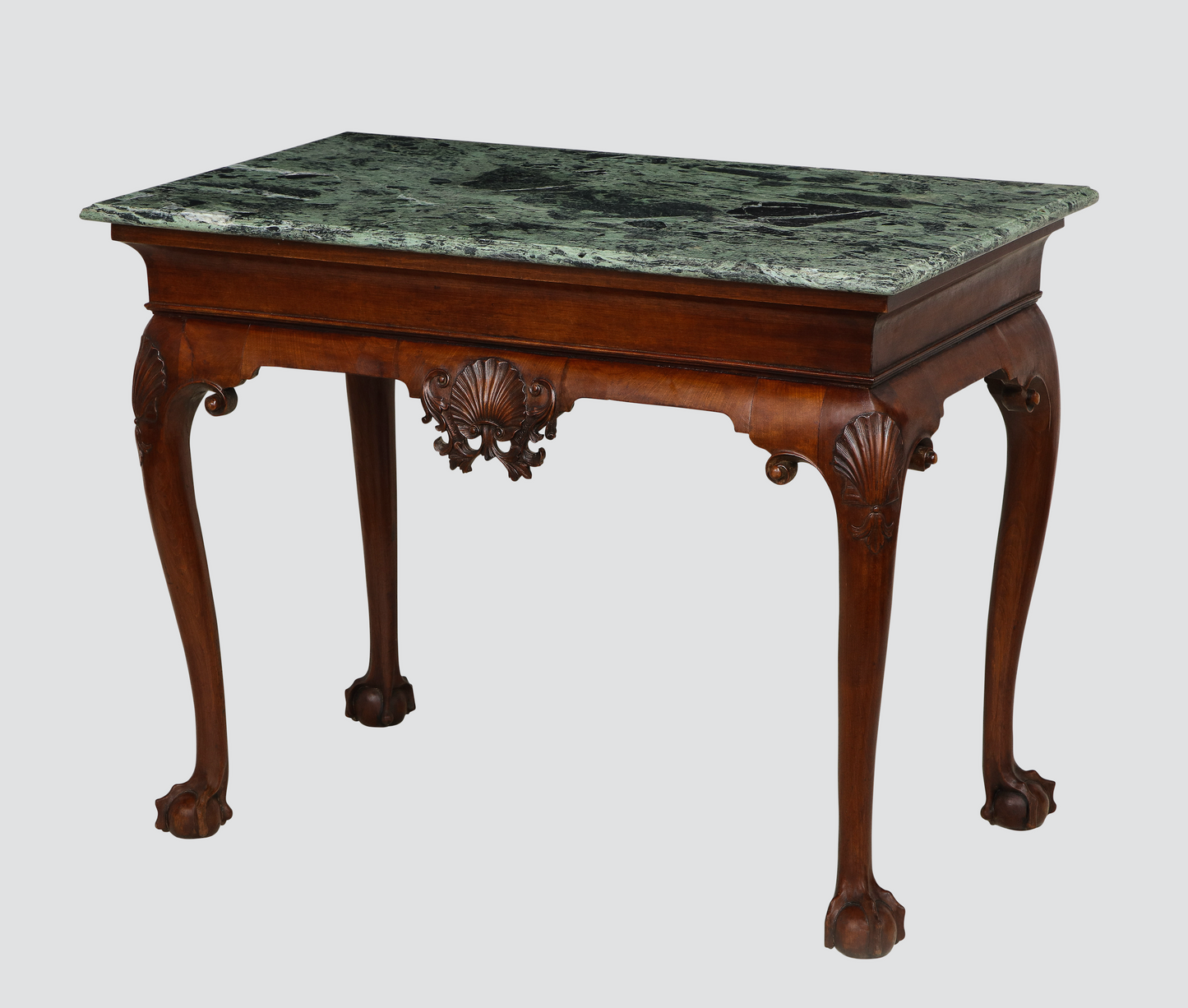 George II Irish Mahogany Small Console Table