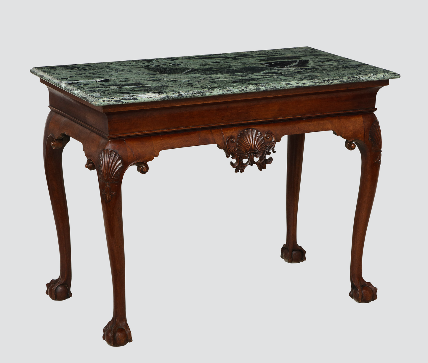 George II Irish Mahogany Small Console Table