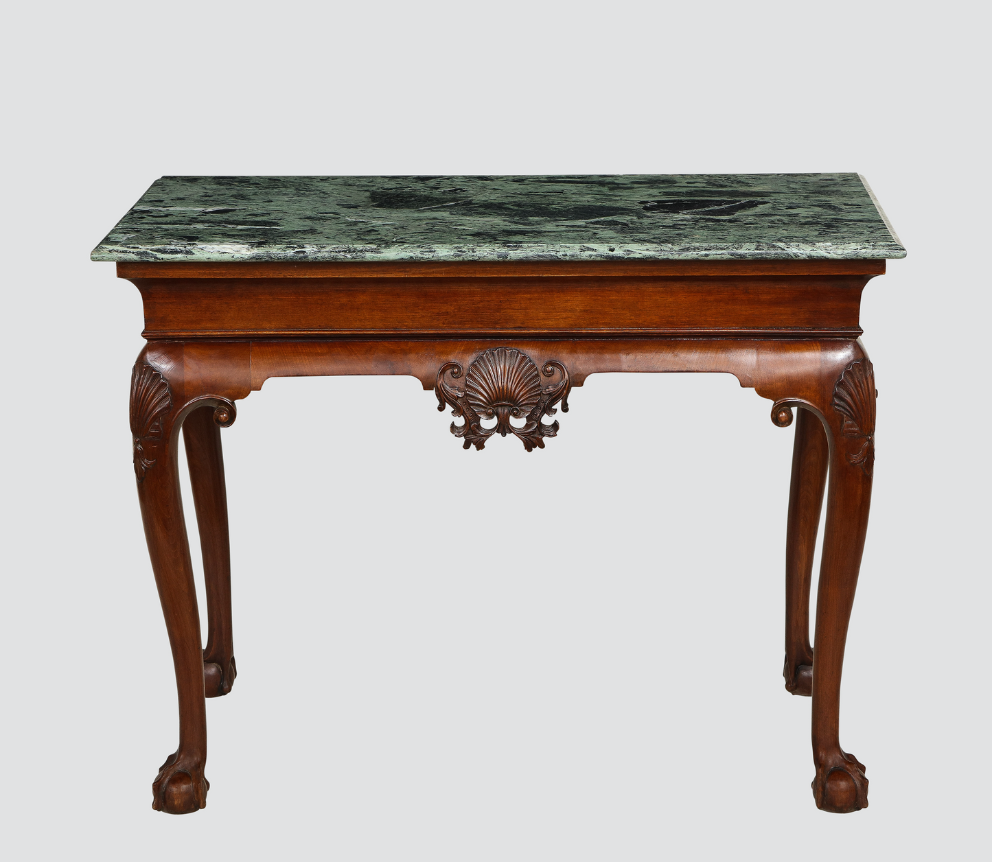 George II Irish Mahogany Small Console Table