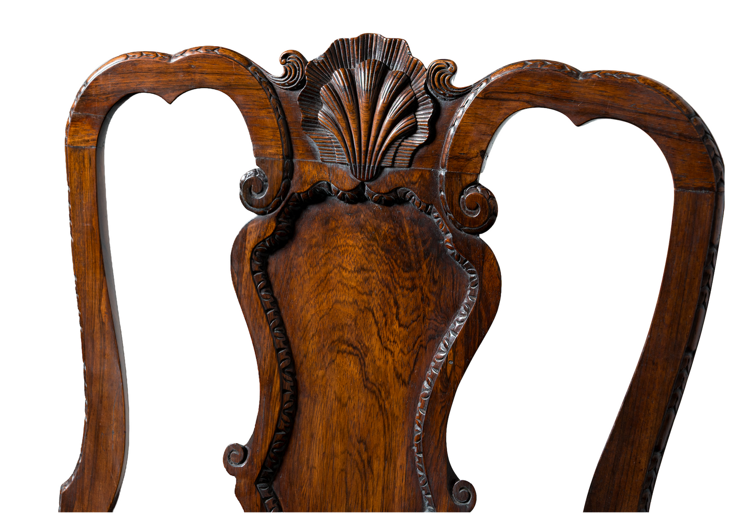 Pair of Anglo-Chinese Rosewood Armchairs