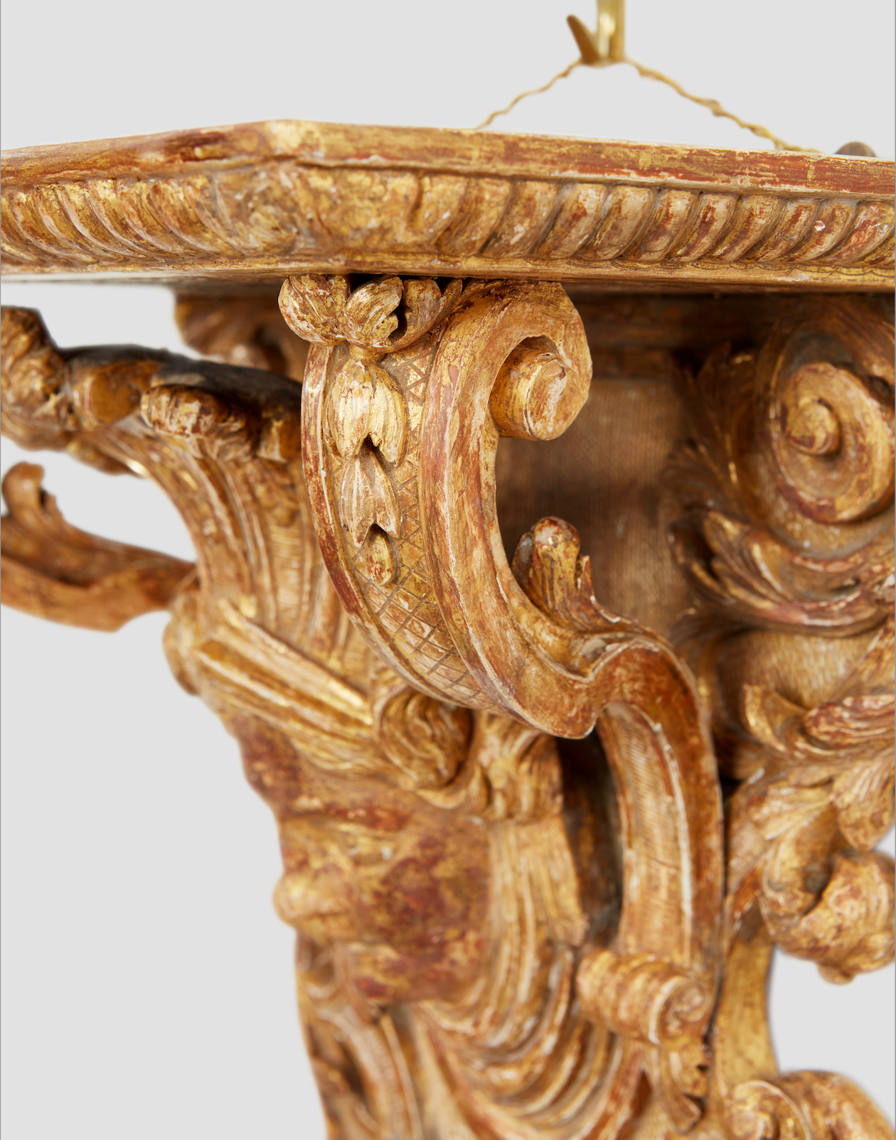 Carved and Gilded Bracket in Style of Daniel Marot