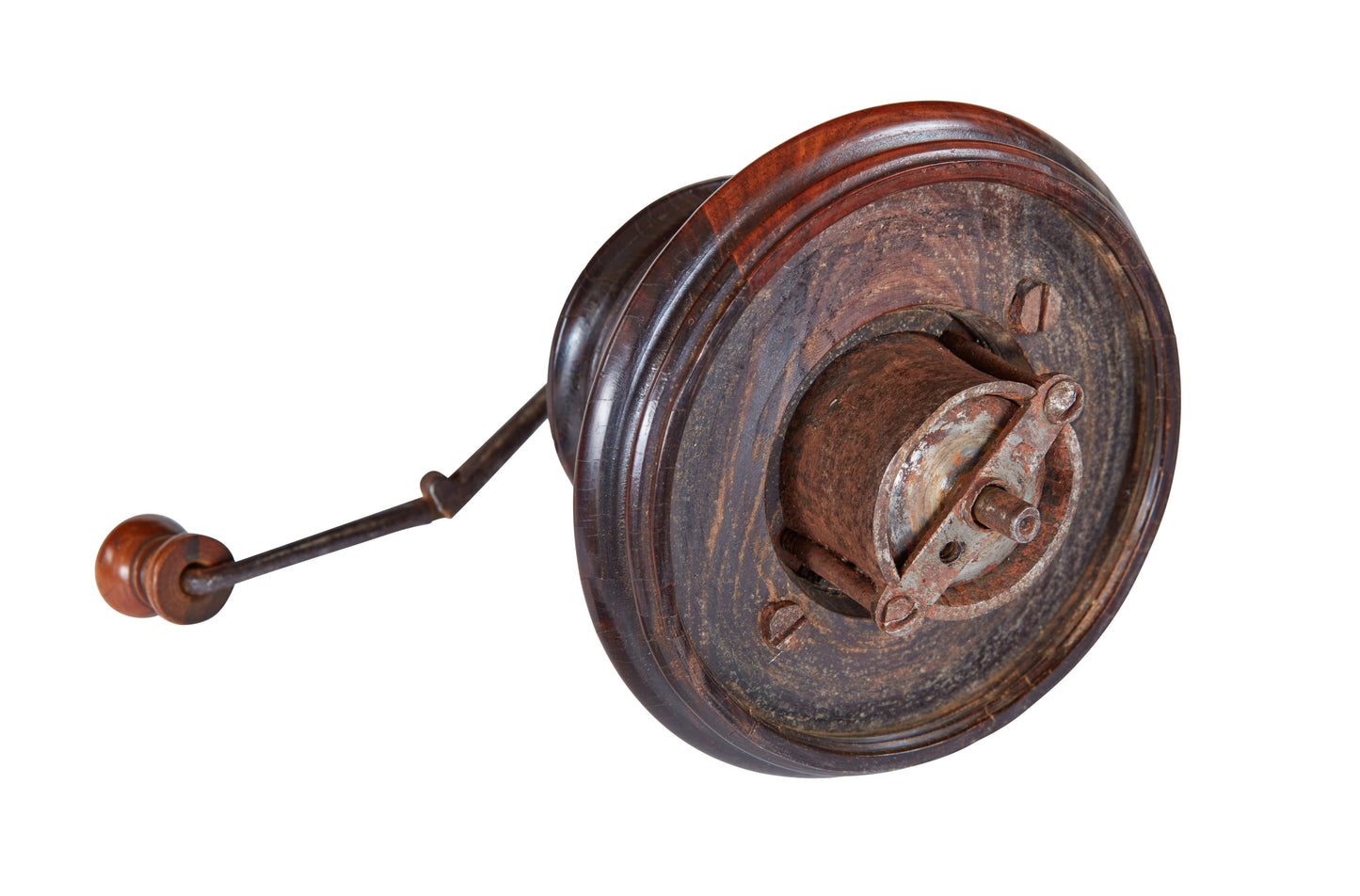 Rare Lignum Vitae Spice Grinder circa 1680