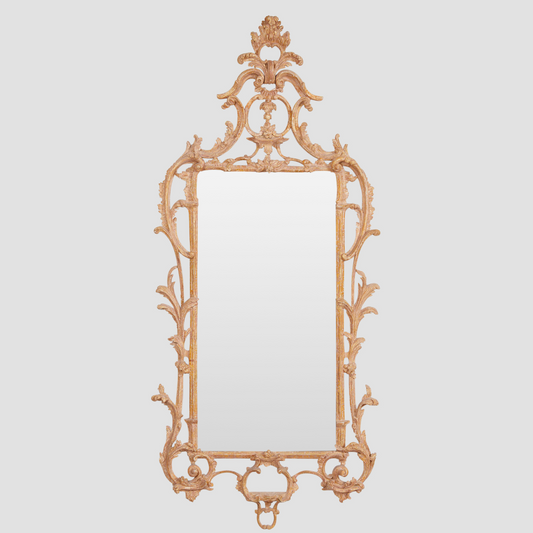 Tall Rococo Giltwood Pier Mirror