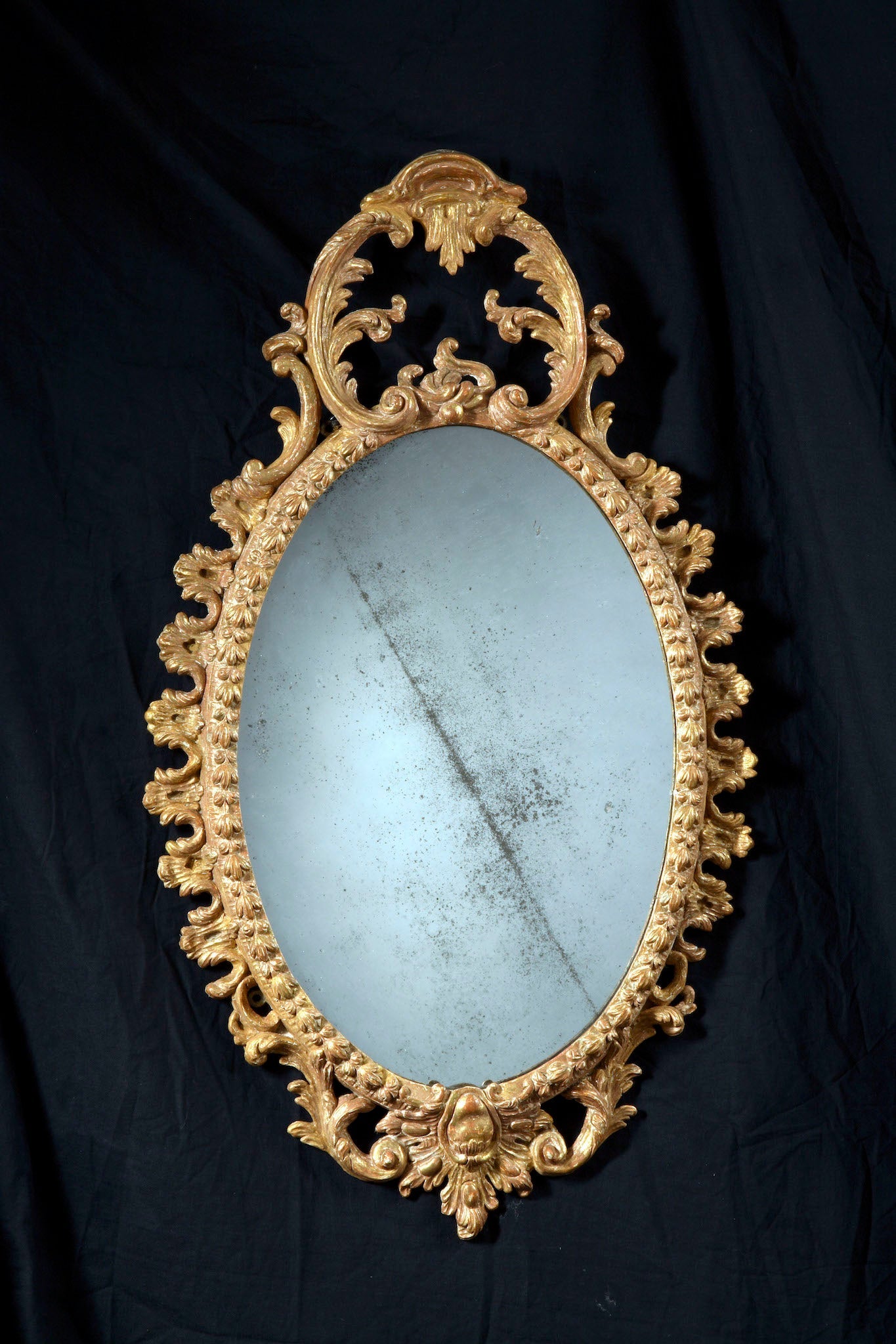 Small-Neoclassical-Carton-Pierre-Oval-Mirror-2