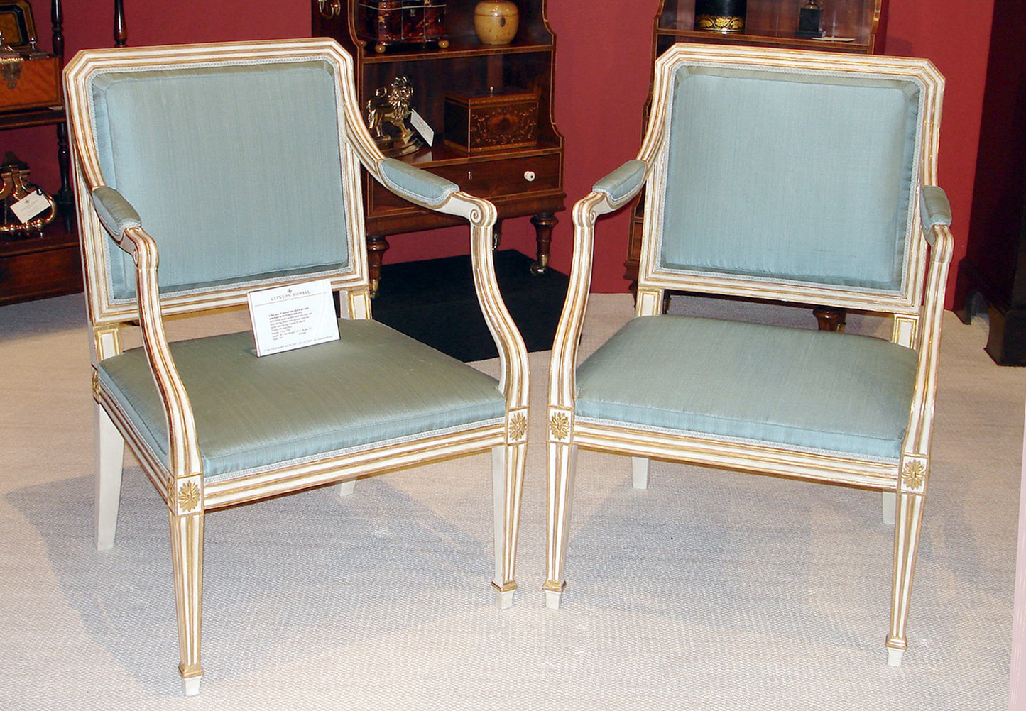 Pair-Painted-Parcel-Gilt-Armchairs-2