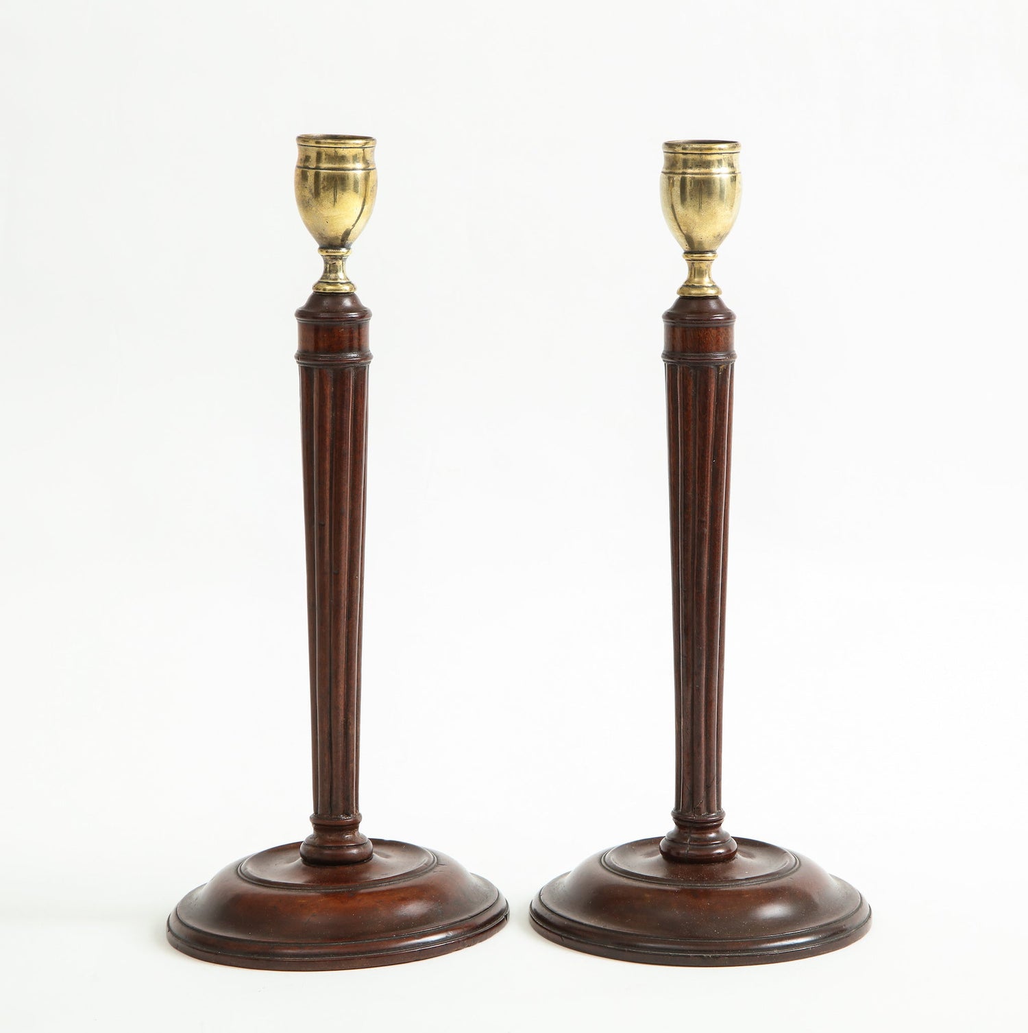 Pair-of-mahogany-and-brass-candlesticks-8